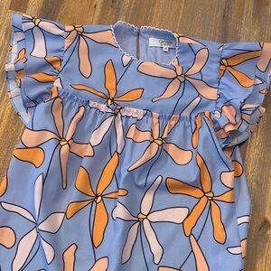 Crosby by Mollie Burch floral top. XS